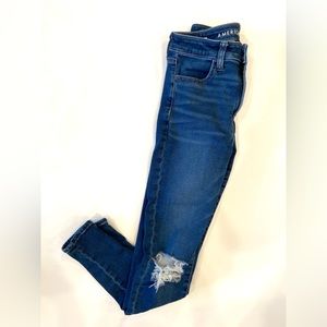American Eagle Ladies Super High Rise Jeans Size 4